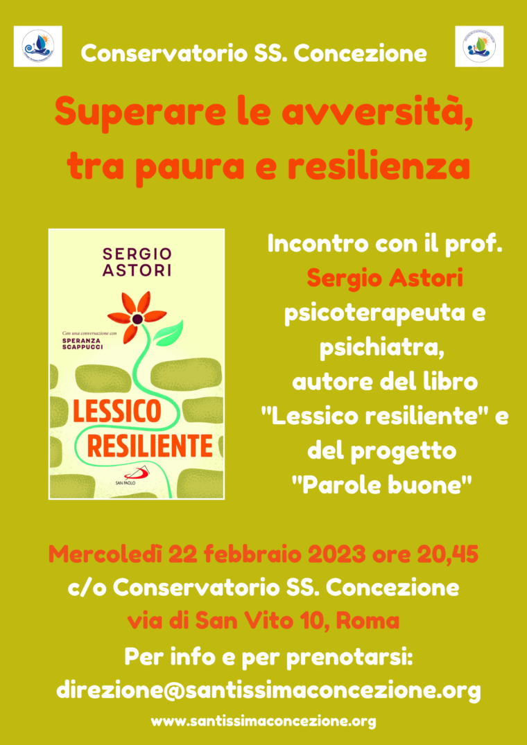 Superare le avversità, tra paura e resilienza. Incontro con Sergio Astori