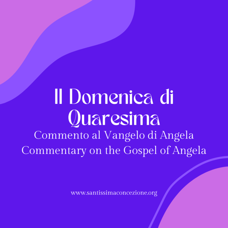 II domenica di Quaresima. Commento al Vangelo di Angela