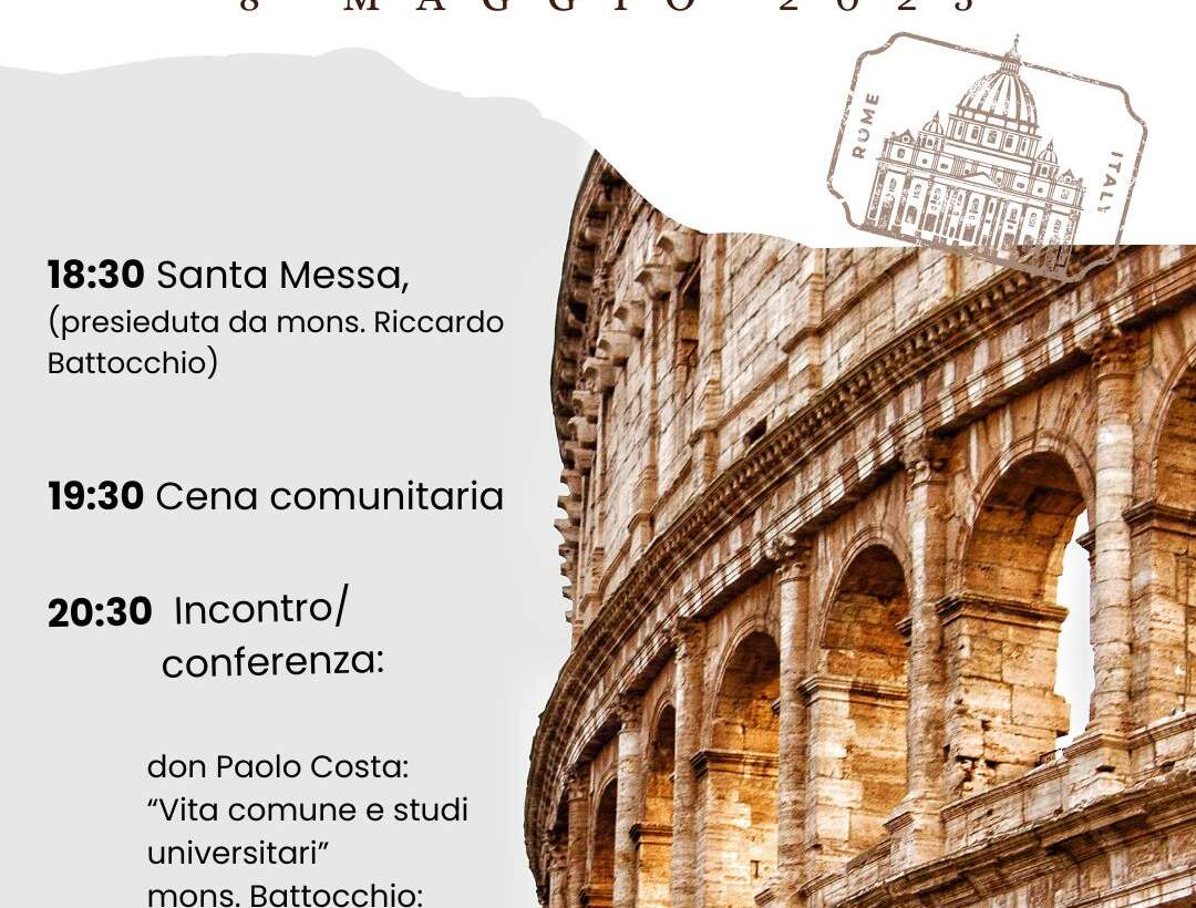 8 Maggio – Studiare a Roma